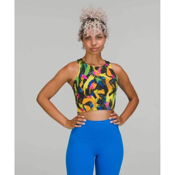Lululemon Invigorate Training Tank Top Undertone Black Multi | 4 - Picture 1 of 7